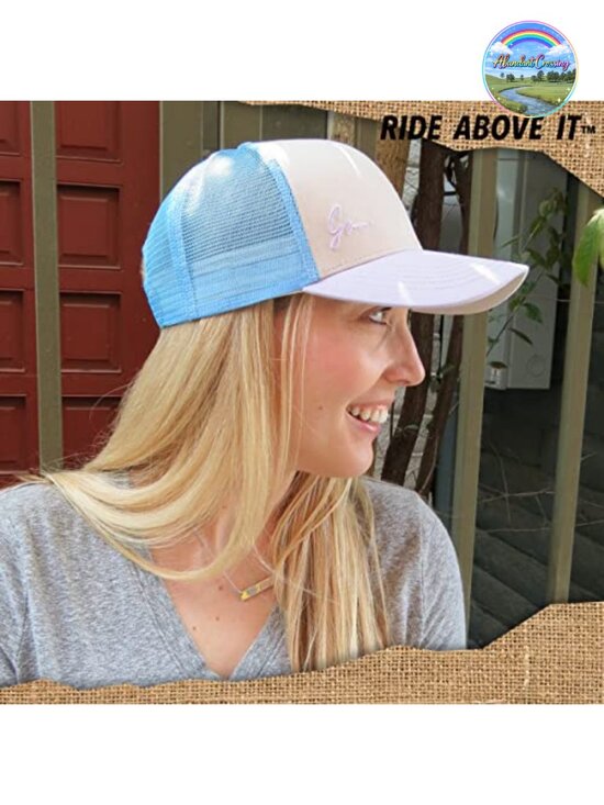 Women\'s Trucker Hat Snapback Baseball Cap Summer Breathable Adjustable Sun main image 6